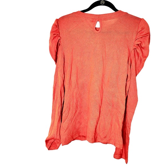 Ophelia Roe Ruffled Shoulder Sweater. NWT - Picture 2 of 3